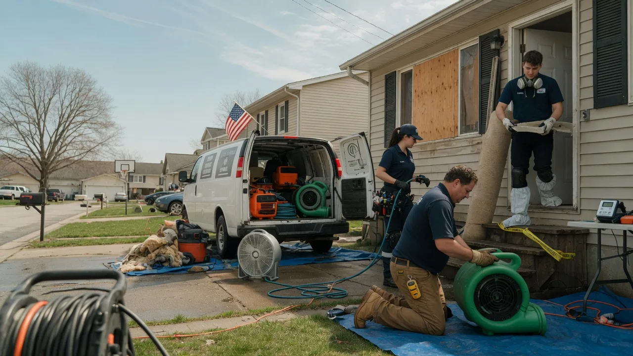 Water Damage Restoration in Potts Grove, PA near me